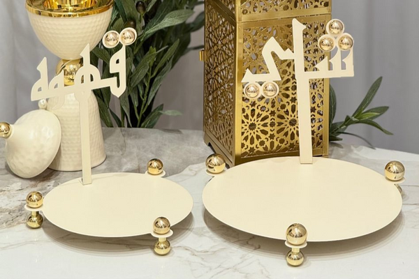 طقم قهوه وشاي 9-4389 ابيض واسود